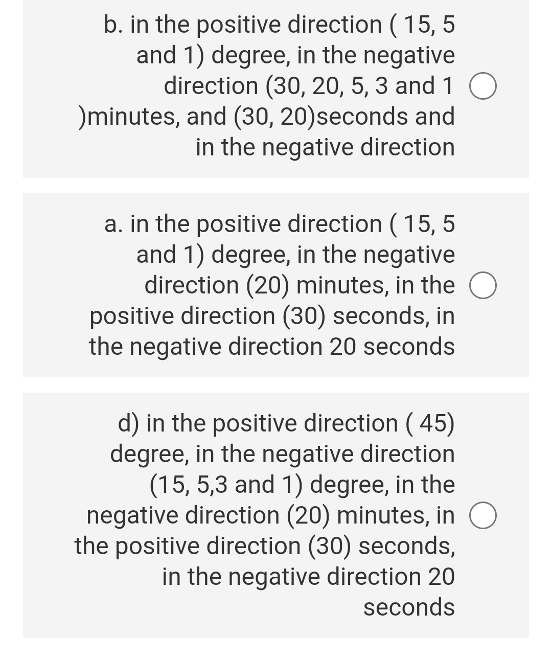 Solved Using the set of 16 angle gauges, how can we set the