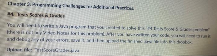 Solved Chapter 3: Programming Challenges For Additional | Chegg.com