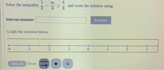 Solved Solve the inequality 2x≤5 and write the solution | Chegg.com