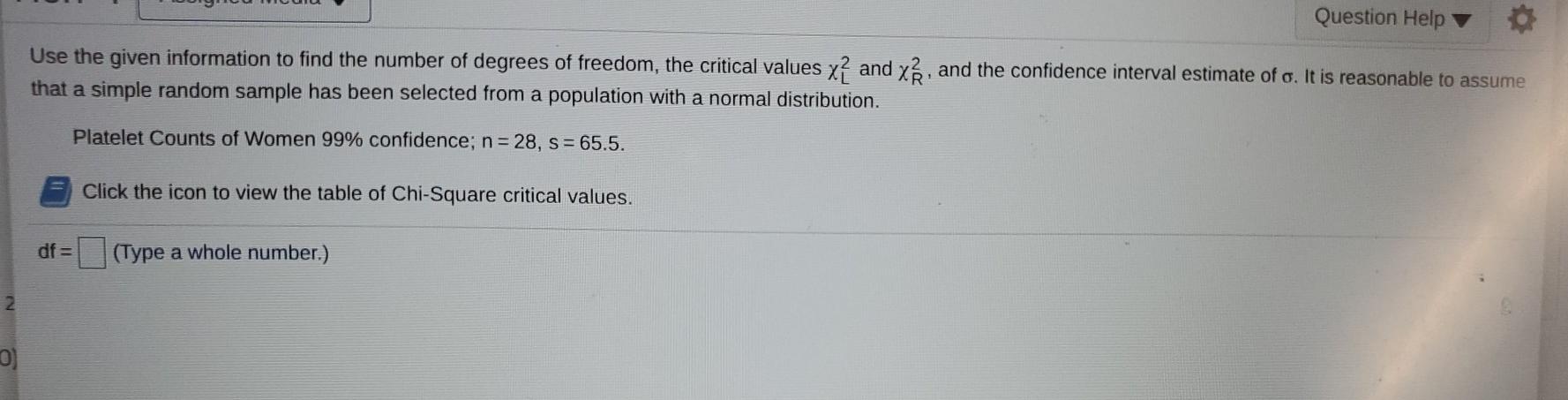 Solved Question Help Use the given information to find the | Chegg.com