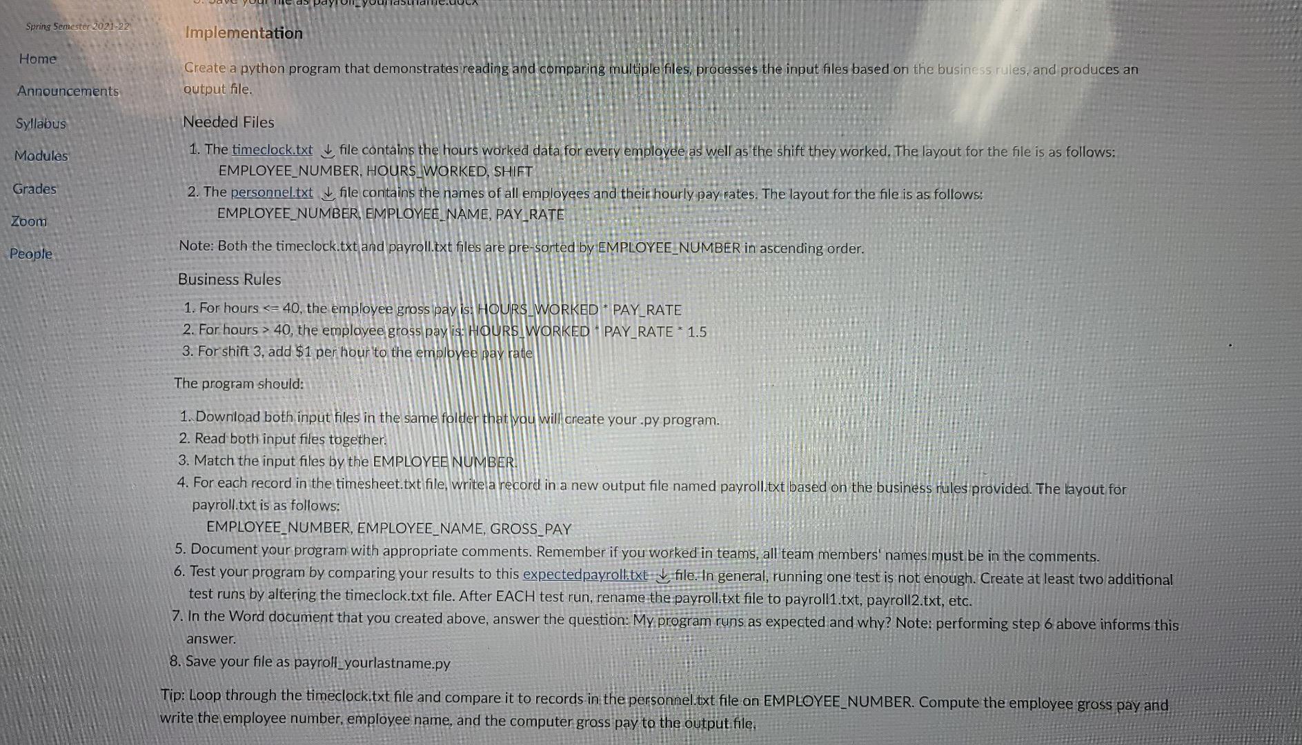 Solved Purpose The purpose of this assignment is to use | Chegg.com