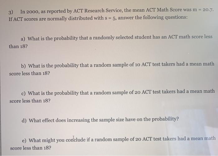 ACT-Math Fragen Und Antworten