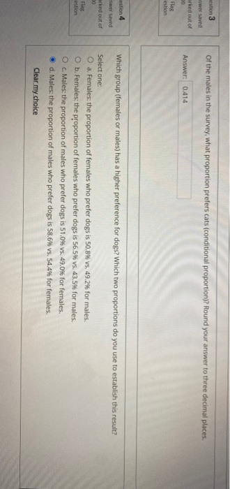 Solved A survey was conducted to investigate whether the | Chegg.com