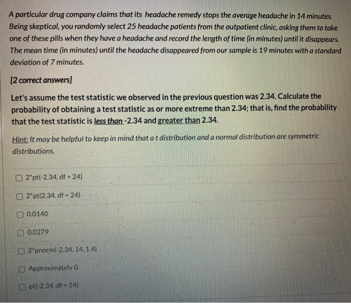 solved-a-particular-drug-company-claims-that-its-headache-chegg