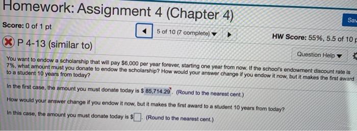 Solved Homework: Assignment 4 (Chapter 4) Sas Score: 0 of 1 | Chegg.com