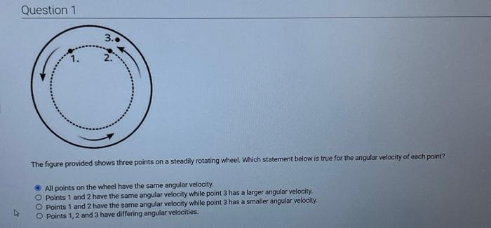 Solved The figure provided shows three points on a steadily | Chegg.com