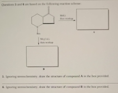 Solved Questions 5 ﻿and 6 ﻿are based on the following | Chegg.com