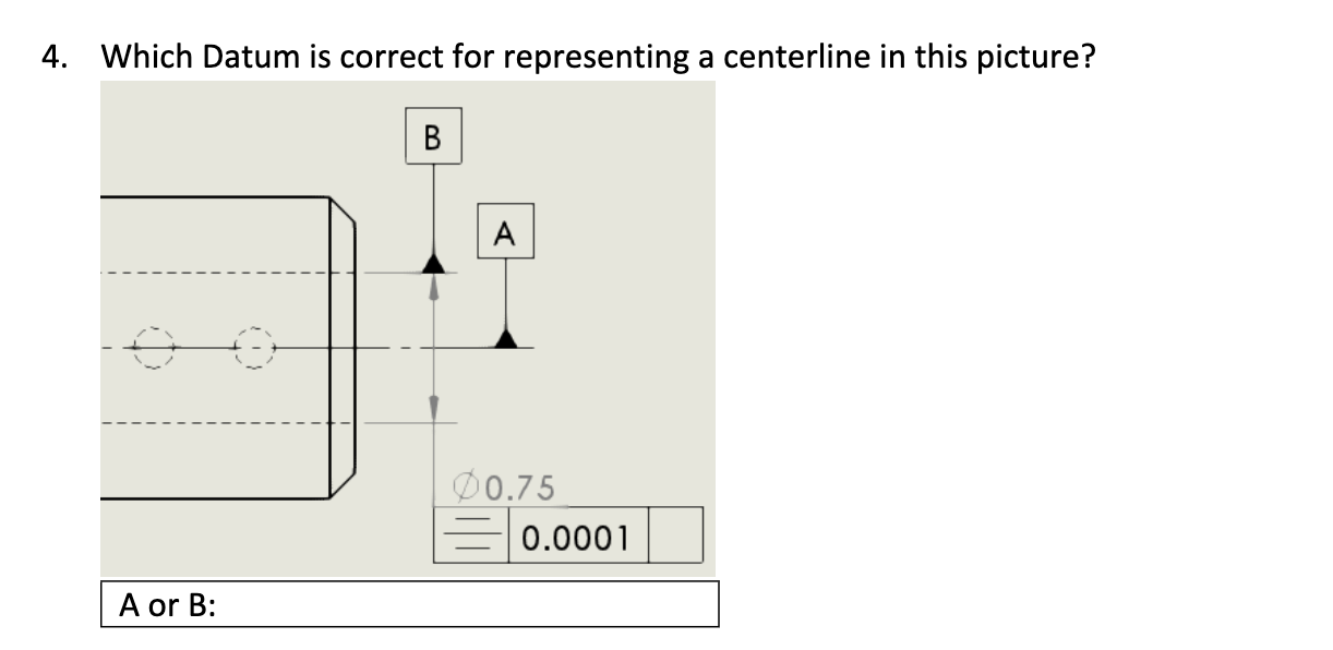 Solved Which Datum is correct for representing a centerline | Chegg.com