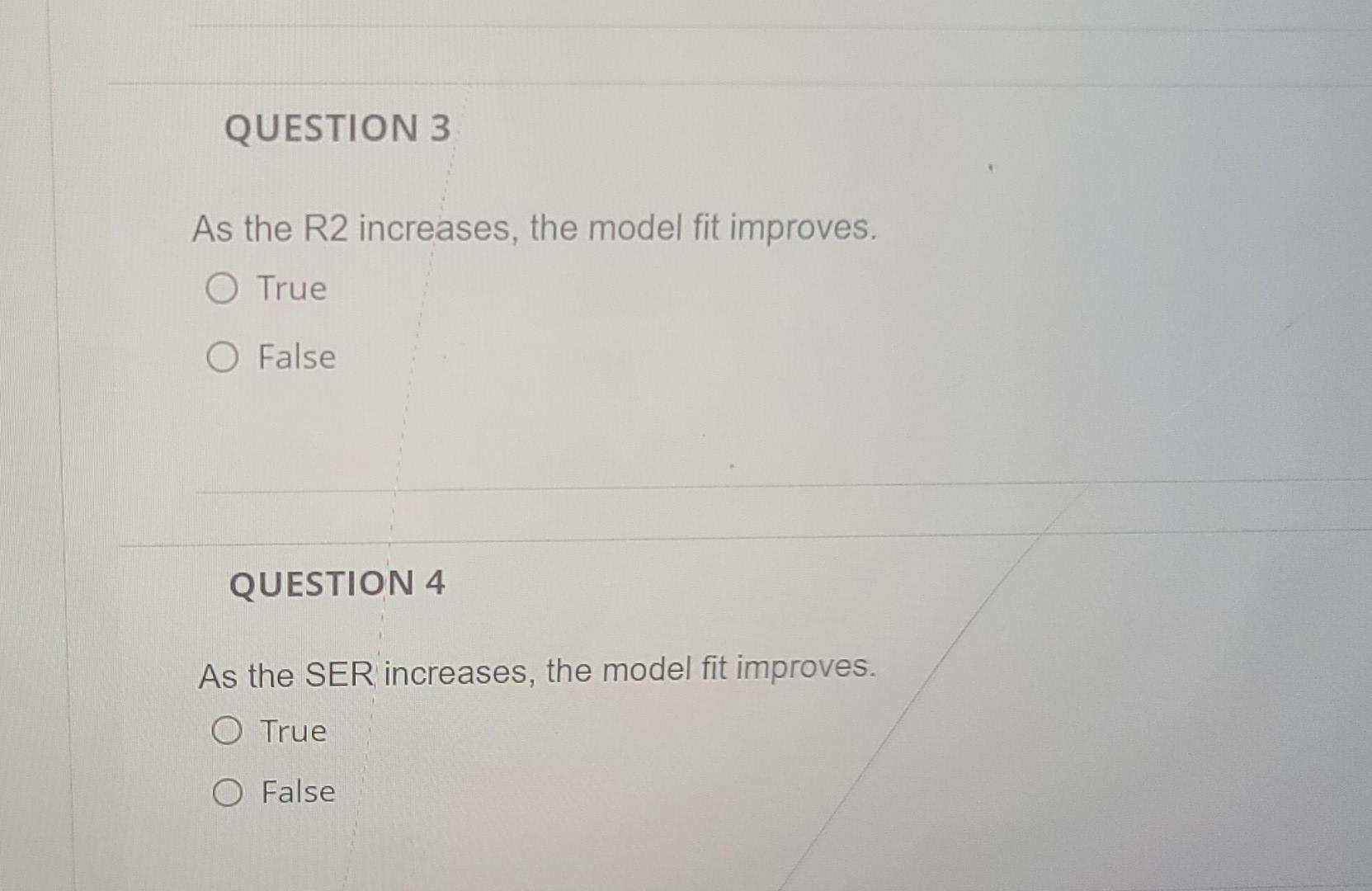 Solved QUESTION 1 How is the R2 of a regression model | Chegg.com