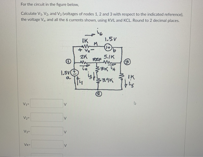 Solved For The Circuit In The Figure Below, Calculate V1, | Chegg.com