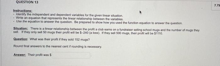 Solved Instructions: - Identify the independent and | Chegg.com
