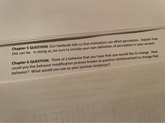 Solved Chapter 5 QUESTION: Our textbook tells us that | Chegg.com