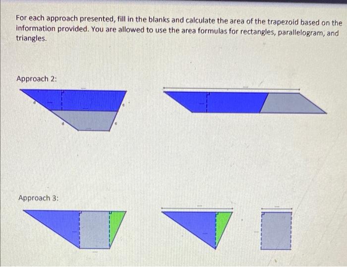 Solved A trapezoid has bases of lengths a and b respectively | Chegg.com