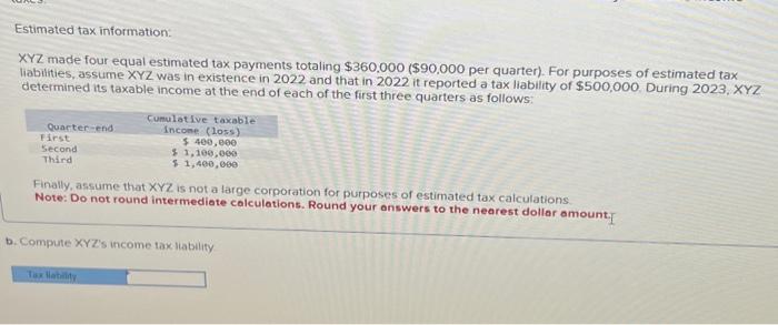 Solved Answer1.) compute taxable income2.) compute income | Chegg.com