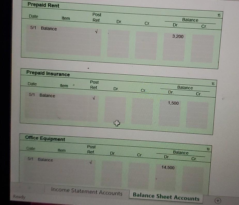 Solved Comprehensive Problem 1 Part 4 and Part 6: The | Chegg.com
