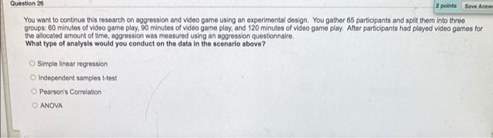 Solved Question 5 2 points Save Answer Hypothetically | Chegg.com
