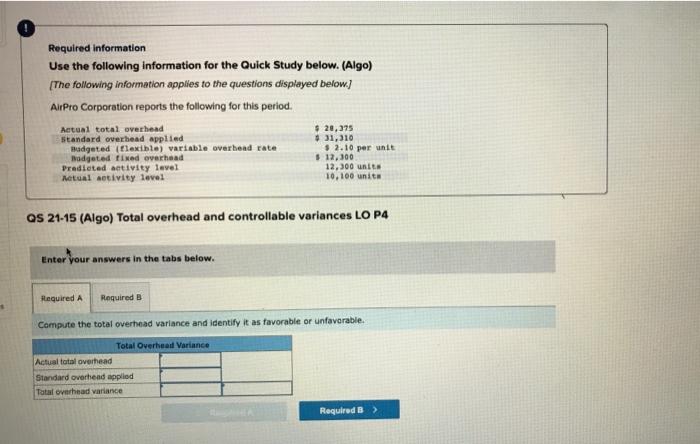 Solved Required information Use the following information | Chegg.com