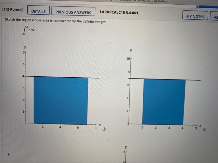 Solved 202 WebAssign [1/2 Points) DETAILS PREVIOUS ANSWERS | Chegg.com