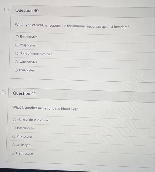 Solved What thing(s) increase as the number of RBCs in | Chegg.com