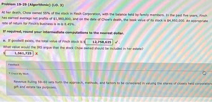 Solved All the other answers on Chegg are incorrect. Give me | Chegg.com