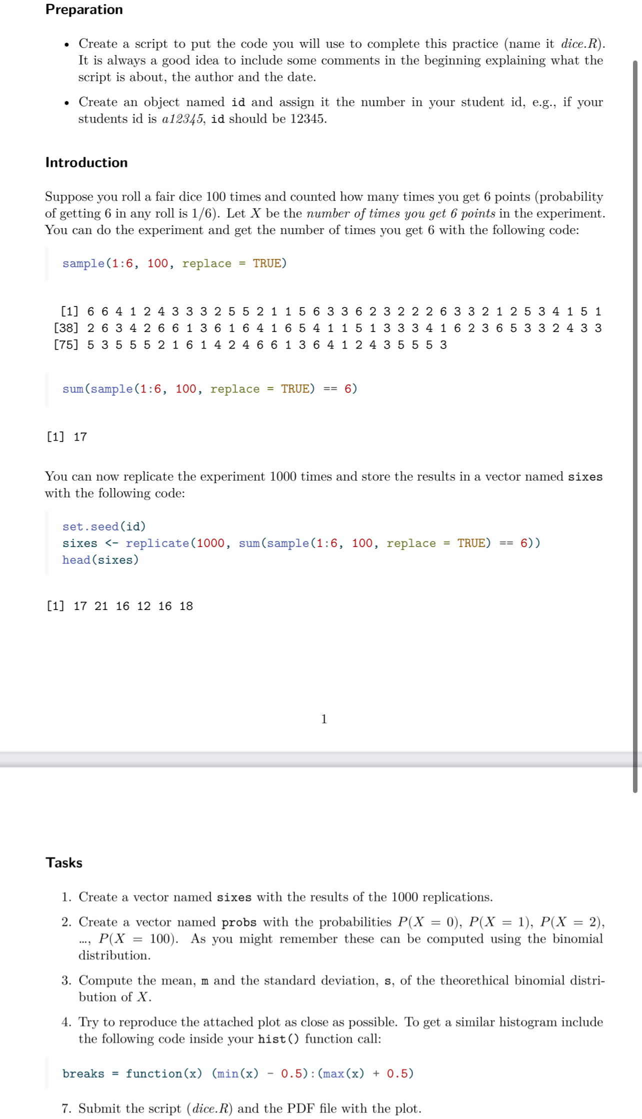 Solved PreparationCreate a script to put the code you will | Chegg.com
