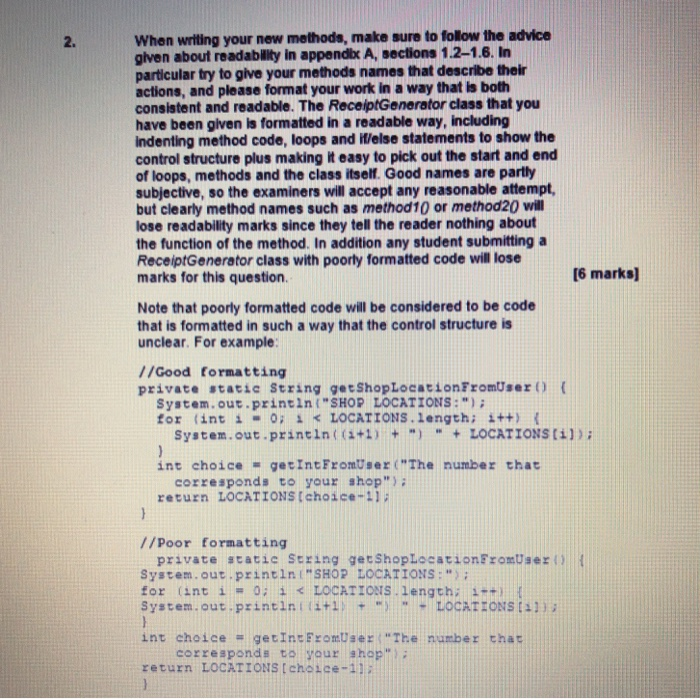 Part A Consider the Loops class. Compile and run the | Chegg.com