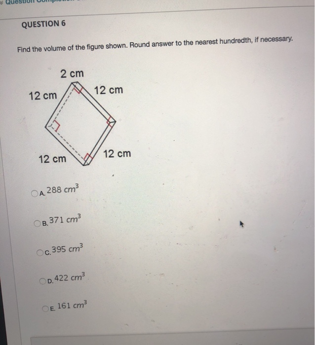 Solved QUESTION 10 Find the surface area of the figure | Chegg.com