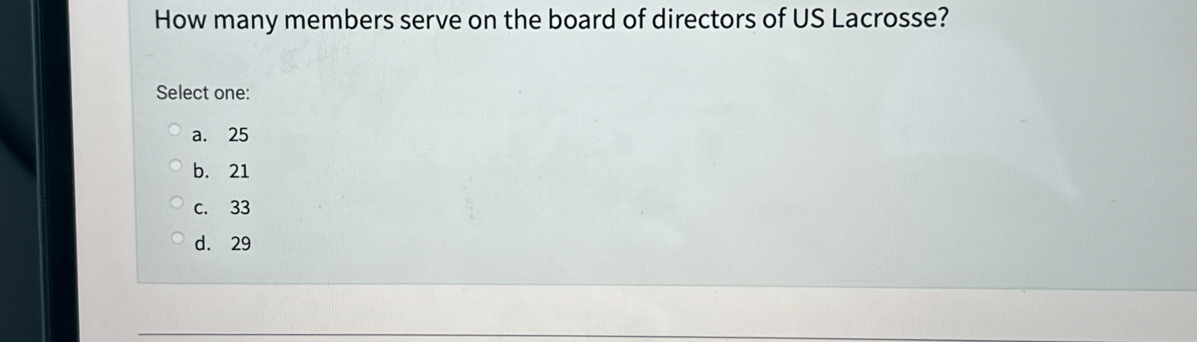 Solved How many members serve on the board of directors of | Chegg.com