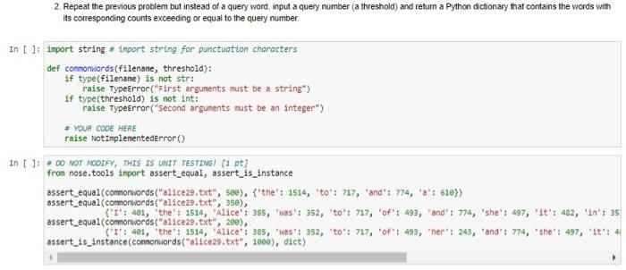 Solved 1. Write a function that reads any text file with a | Chegg.com