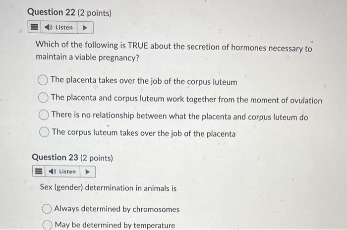 Solved Which of the following is TRUE about the secretion of | Chegg.com