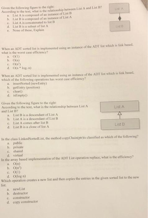 Solved Multiple Choice Exercise.please Answer 1a, B, C, D, | Chegg.com