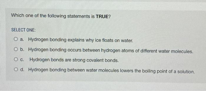 which one of the following statements about h2s is true