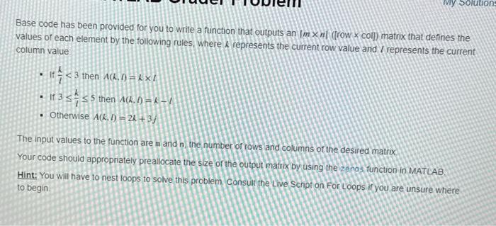 Solved Base code has been provided for you to write a | Chegg.com
