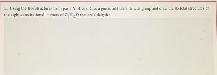 Solved Draw all eight constitutional isomers of the formula | Chegg.com