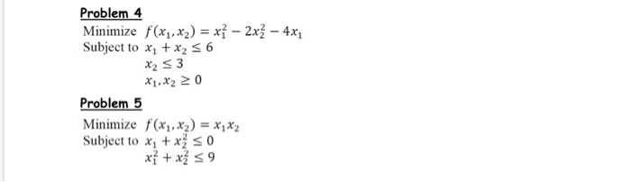 Solved Solve the following problems using the graphical | Chegg.com