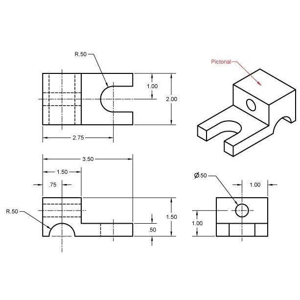 Solved I want explanation how to do an isometric drawing | Chegg.com