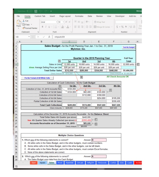 solved-master-budget-project-inputs-assumptions-for-the-chegg