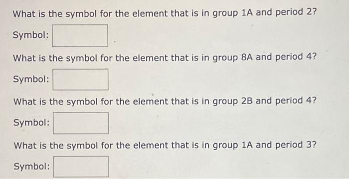 group 8 period 4 symbol