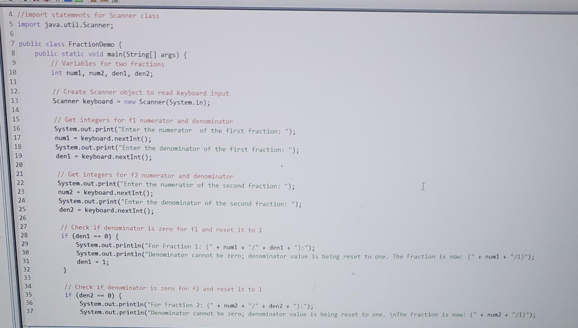 Solved port statements for Scanner class ret | Chegg.com