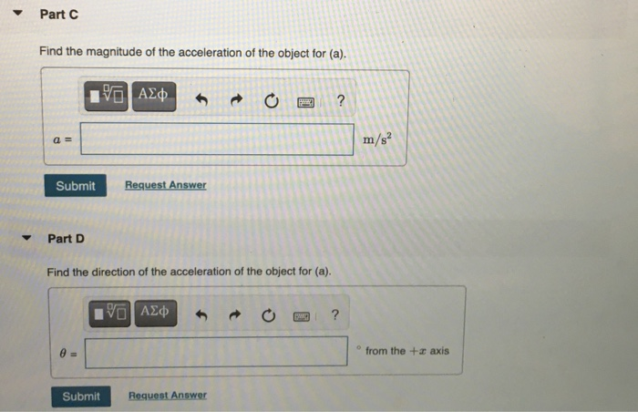 Solved The Two Forces F, And F, Shown In The Figure (Figure | Chegg.com