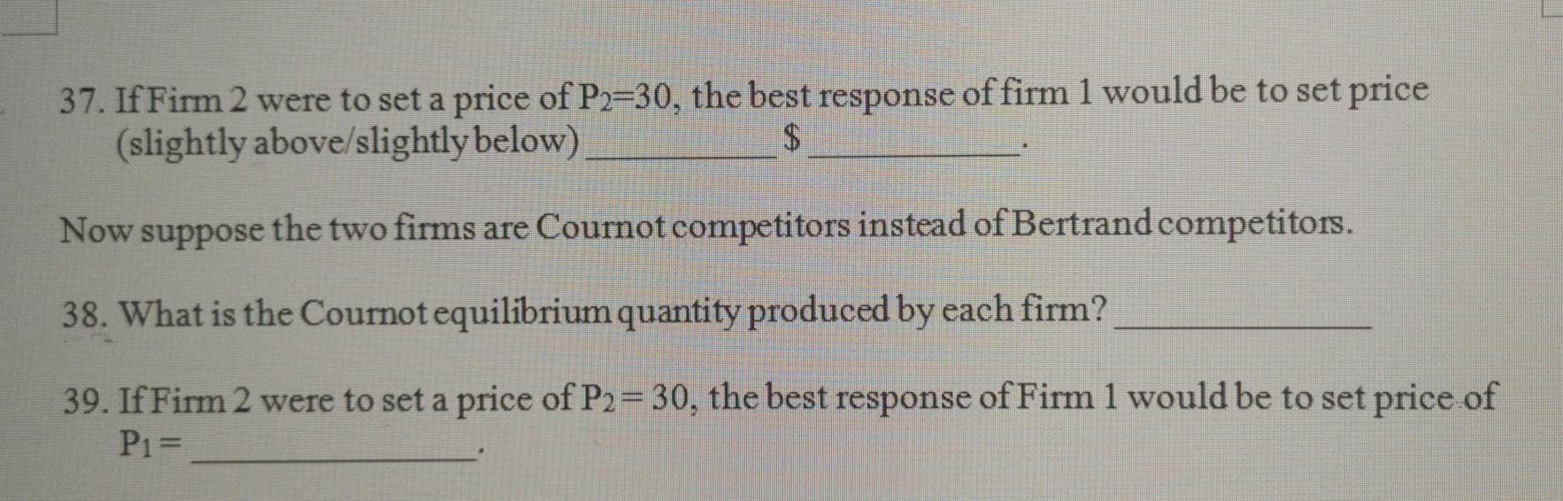 Solved Use the following information to answer the next FOUR | Chegg.com
