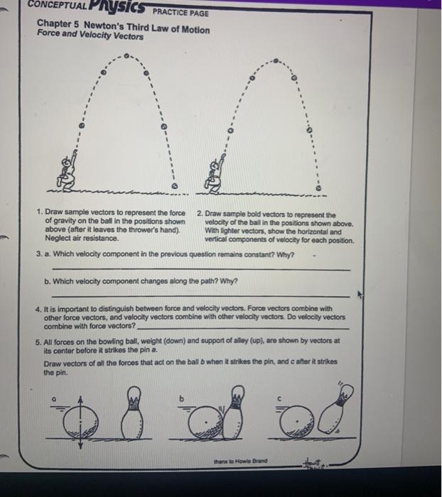 Solved Chapter 5 Newton's Third Law of Motion Force and | Chegg.com