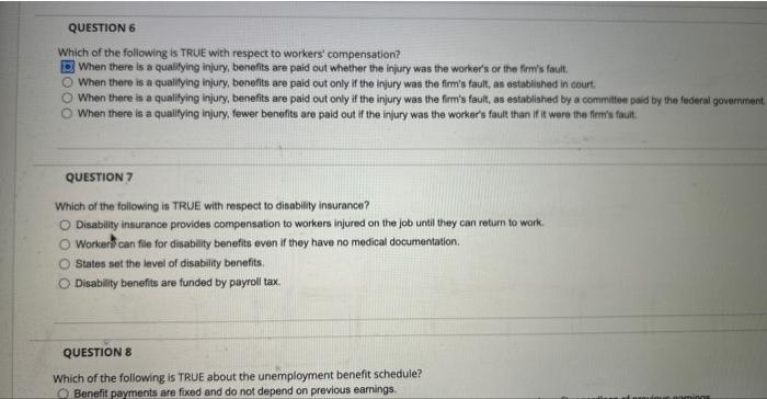 Solved Which of the following is TRUE with respect to | Chegg.com