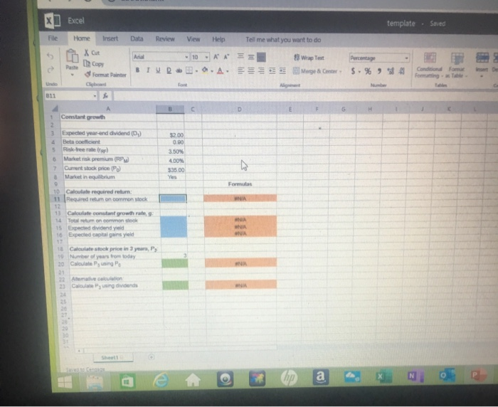 Solved Video Excel Online Structured Activity: Constant | Chegg.com