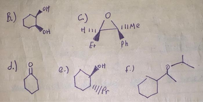 Solved Is it possible to determine the starting material and | Chegg.com