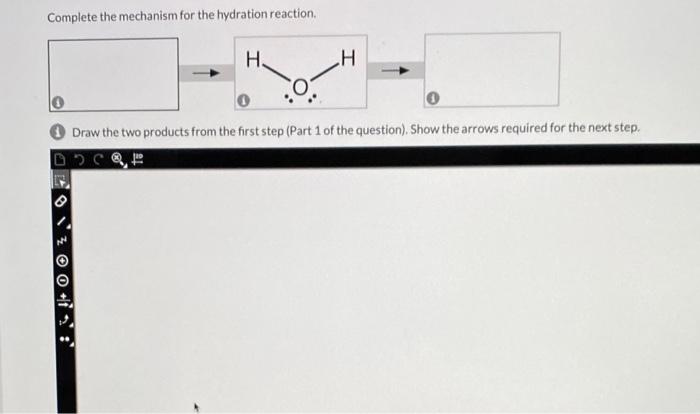 Solved Draw the mechanism arrows for the first step of the | Chegg.com