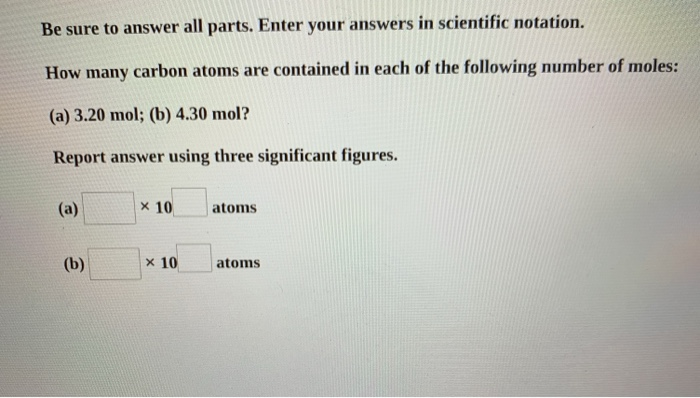 Solved How Many Items Are Contained In One Mole Of A Chegg Com Solved How Many Items Are Contained In One Mole Of A Chegg Com