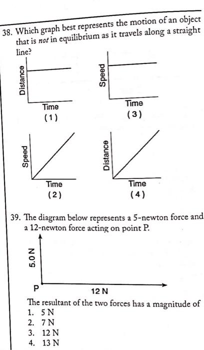 solved-38-which-graph-best-represents-the-motion-of-an-chegg