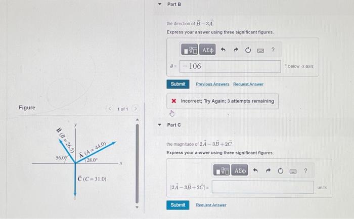 Solved Figure B (B=26.5) 56.0% Ā (A = 44.0) 28.0° C(C=31.0) | Chegg.com