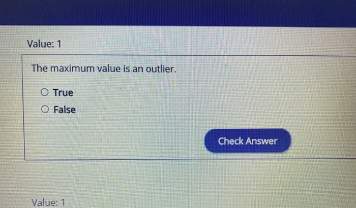 Solved 1. Use this data set to answer the following | Chegg.com